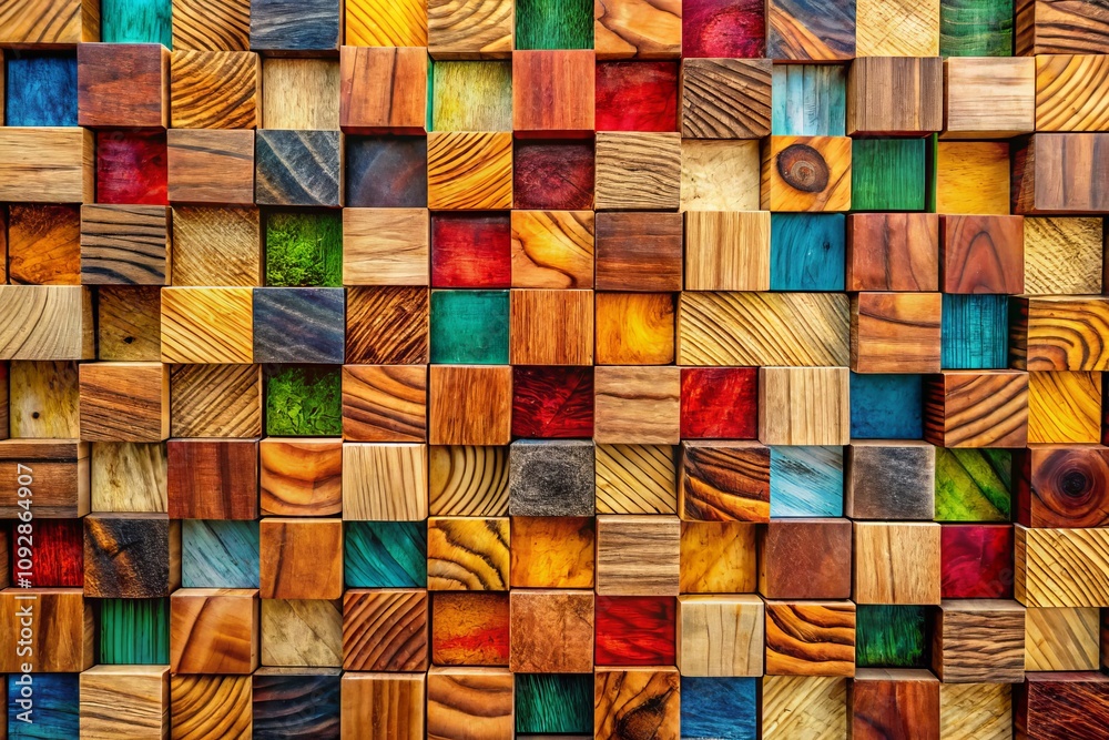 Vibrant Wood Veneer Mosaic: An Abstract Colorful Texture Background Featuring Intricate Wood Tiles in Vivid Patterns and Designs Perfect for Modern Interior Decor and Artwork Vibrant Wood Veneer Mosaic: An Abstract Colorful Texture Background Featuring Intricate Wood Tiles in Vivid Patterns and Designs Perfect for Modern Interior Decor and Artwork