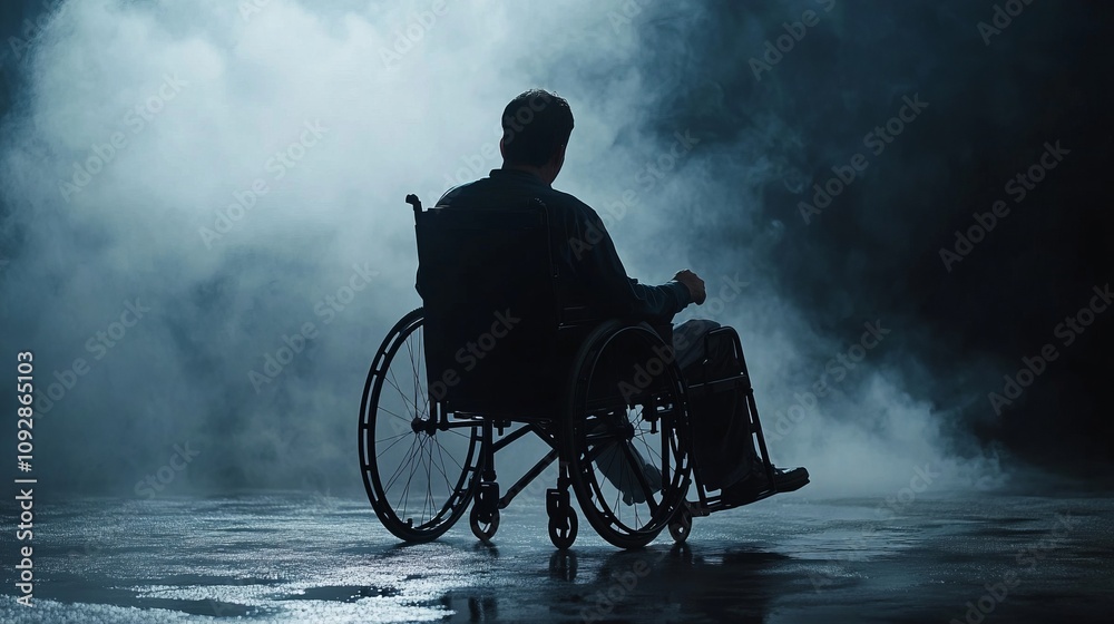 Obraz premium Empowering individuals with mobility disorders