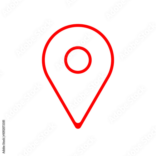 map pointer with red pin icon, location marked Free Download map pointer with red pin icon, location marked - GFXLoad