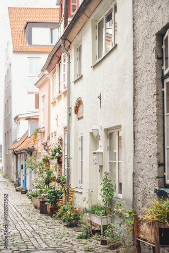 Straße in Lübeck