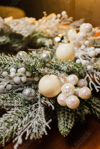 Handmade New Year's decor, home decorations for Christmas and New Year