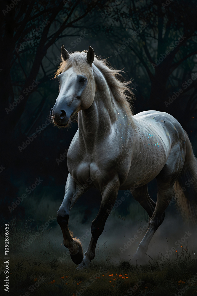 horse running horse running