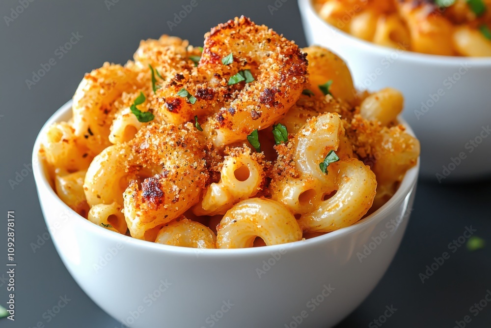 Baking classic macaroni and cheese with golden breadcrumbs a comfort food delight in your kitchen Baking classic macaroni and cheese with golden breadcrumbs a comfort food delight in your kitchen
