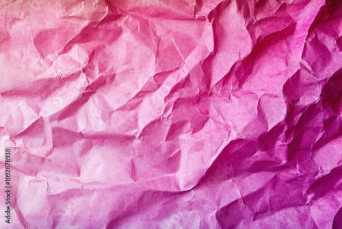 Wallpaper Mural Crumpled pink paper with textured and vibrant appearance. Torontodigital.ca