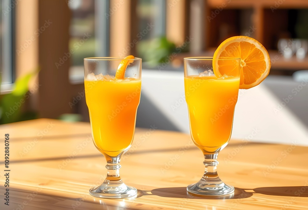 Freshly squeezed orange juice Freshly squeezed orange juice