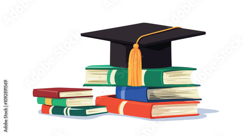 Education Grant Money for College Students Vector Illustration