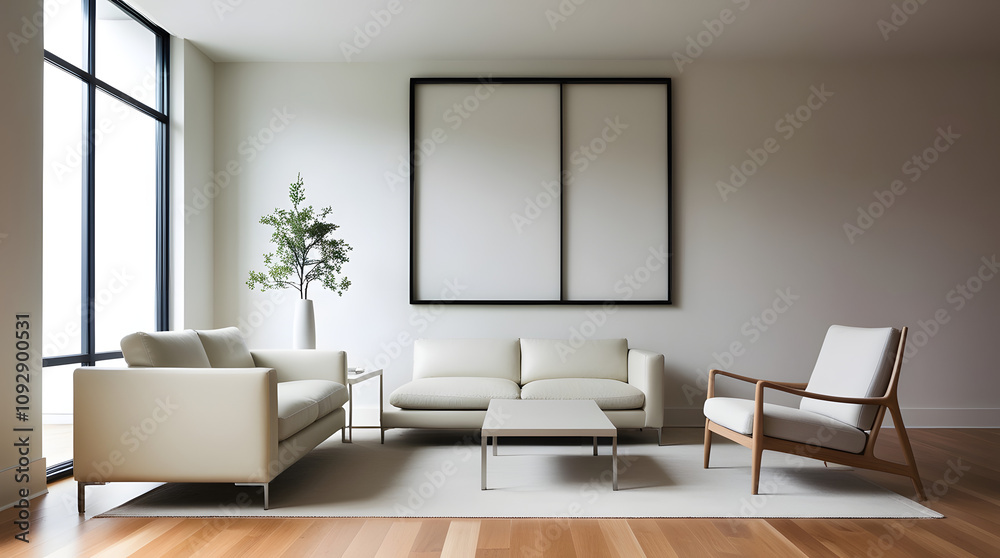 Frames mockup. Interior mockup with house background. Modern interior design. Best room decorating ideas Frames mockup. Interior mockup with house background. Modern interior design. Best room decorating ideas