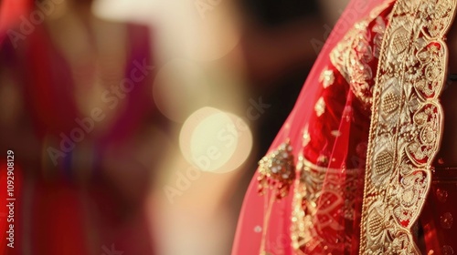 Indian wedding festive background photo