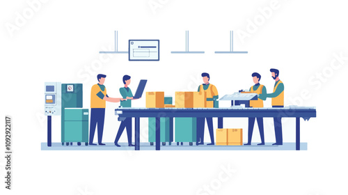 Professional Conformity Inspection of Production Line Process