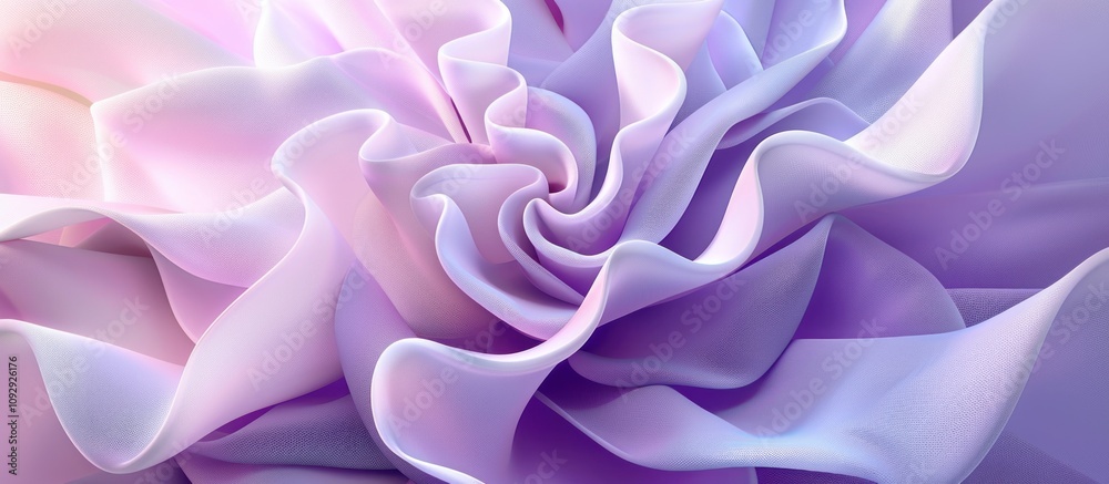 Abstract Purple and Pink Fabric Swirls Abstract Purple and Pink Fabric Swirls