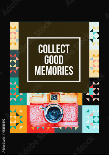Colorful Motivational Image with Writing. Inspirational Quote. Positive Thinking Theme 