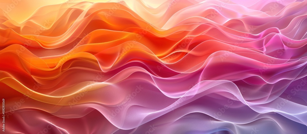 Abstract Wavy Colorful Background Abstract Wavy Colorful Background