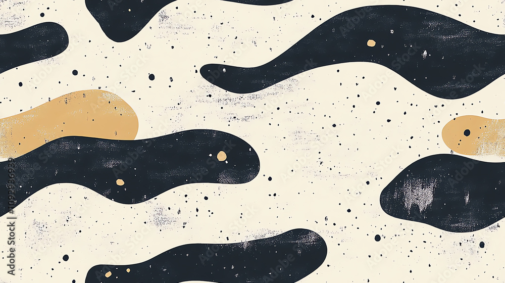 Obraz premium Abstract camouflage seamless pattern in neutral tones