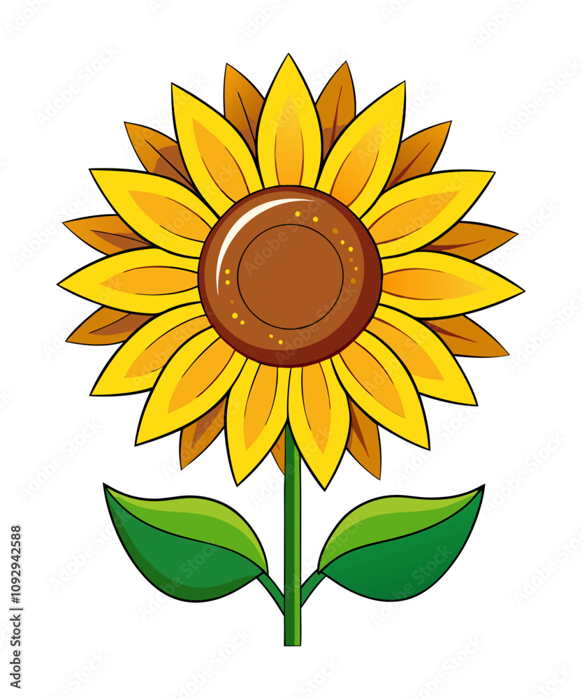sunflower vector illustration sunflower vector illustration