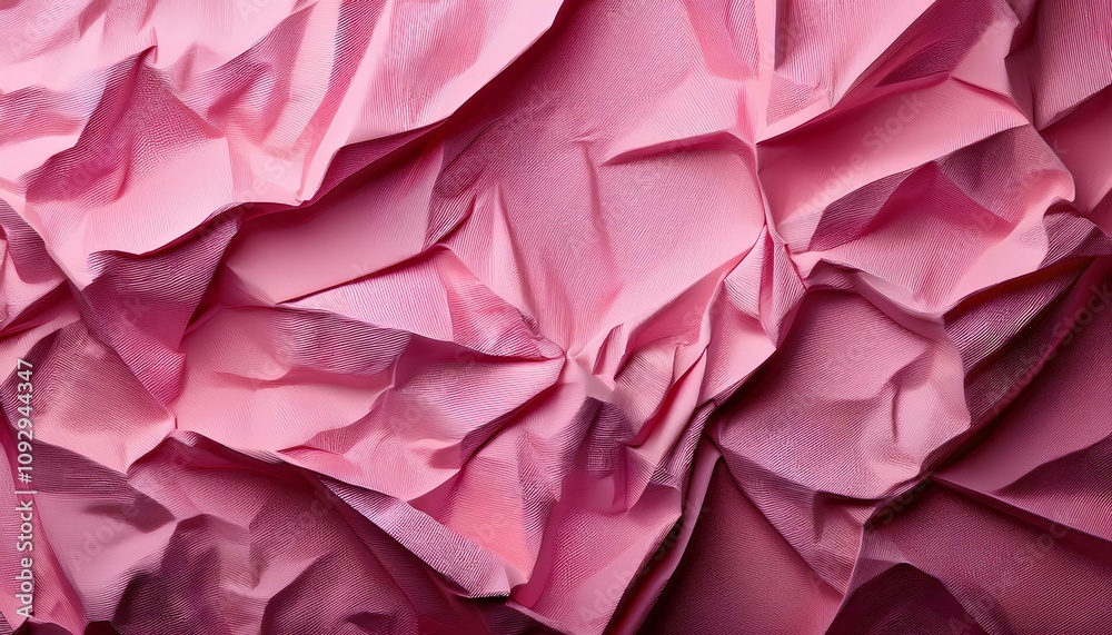 pink paper showing signs of wrinkles pink paper showing signs of wrinkles
