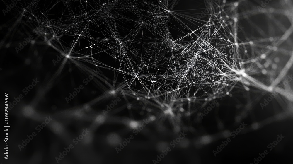 Abstract digital web of interconnected points and lines. Modern sophisticated background design for banners and posters. Abstract digital web of interconnected points and lines. Modern sophisticated background design for banners and posters.