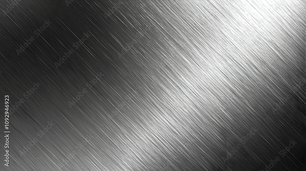 Brushed Metal Texture: Sleek, Silver, Shiny Diagonal Lines Background Brushed Metal Texture: Sleek, Silver, Shiny Diagonal Lines Background