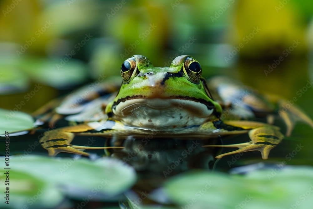 frog close up frog close up