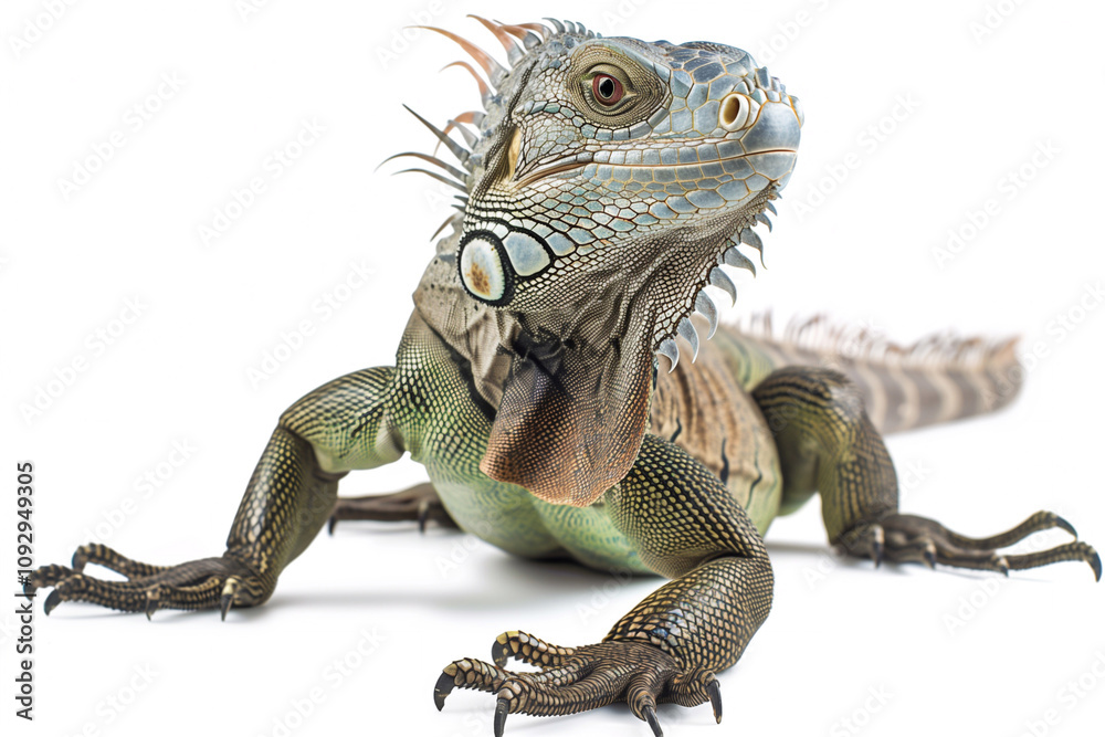Fototapeta premium iguana close up