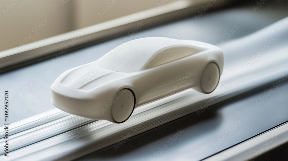 Wind tunnel testing model in action, showcasing aerodynamic principles and engineering innovation. Wind tunnel testing model in action, showcasing aerodynamic principles and engineering innovation.