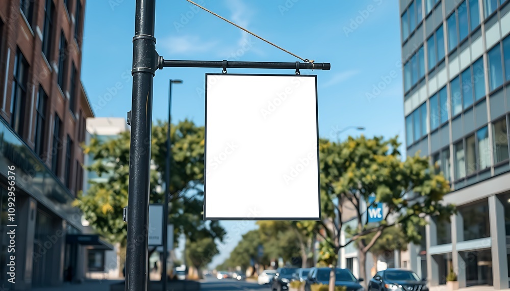 Urban Blank Sign Mockup: Contemporary Design for City Streets
Urban Blank Sign Mockup: Contemporary Design for City Streets