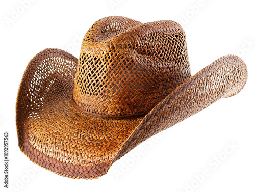 a brown cowboy hat photo