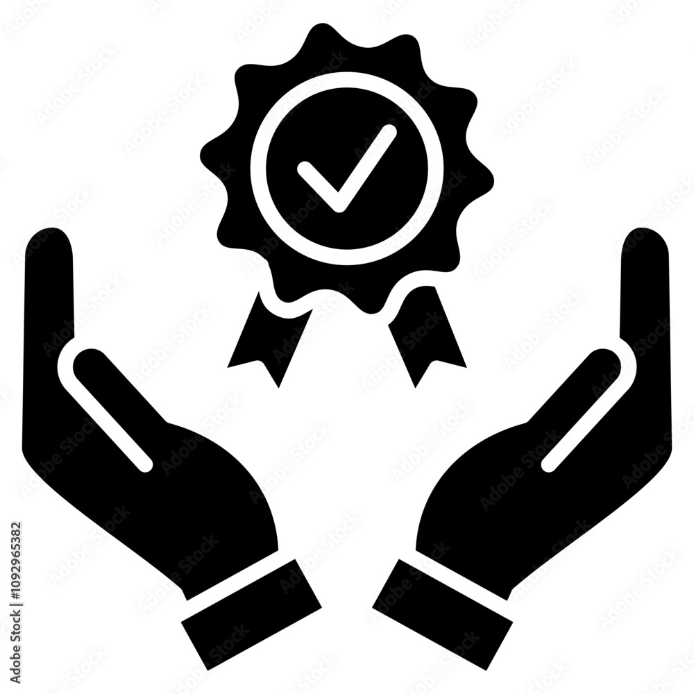 Brand Reputation  Icon Element For Design