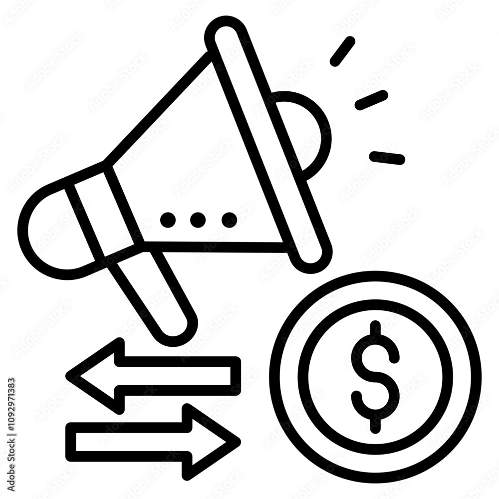 Marketing Roi Icon Element For Design Marketing Roi Icon Element For Design