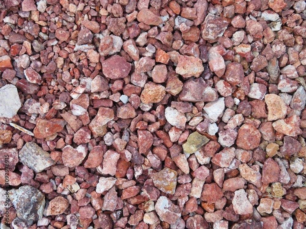 red stones on the floor background red stones on the floor background