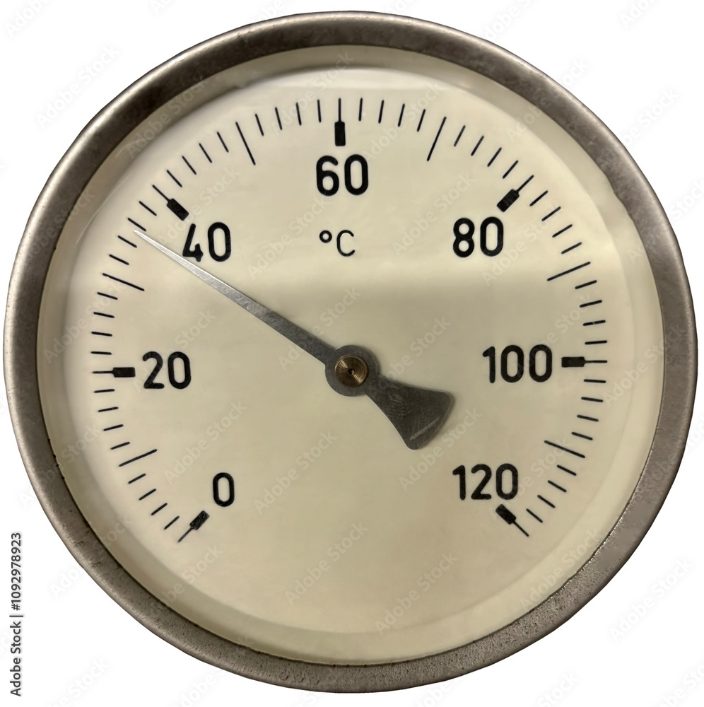 isolated industrial thermometer isolated industrial thermometer