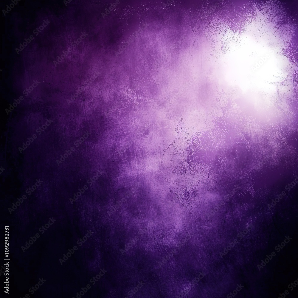 A purple background with a white sun in the middle A purple background with a white sun in the middle