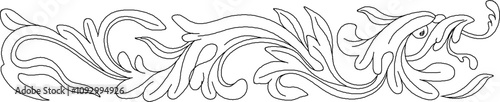 Vector sketch illustration silhouette design ornament decoration accessories classic vintage ethnic traditional floral natural