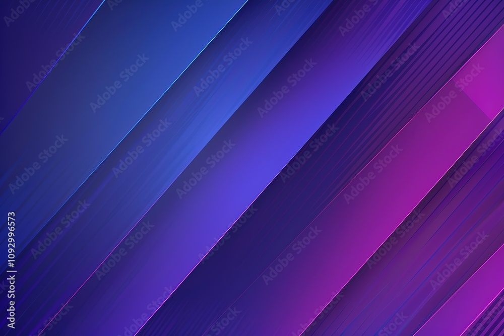 Fototapeta premium A blue and purple striped background with a purple line in the middle