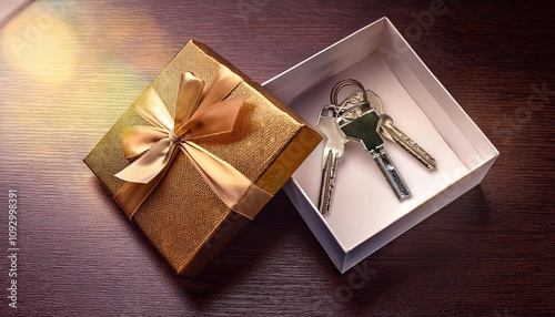 keys as a gift for st. valentine's day, christmas, birthday or just because. from what? from an apartment or a house