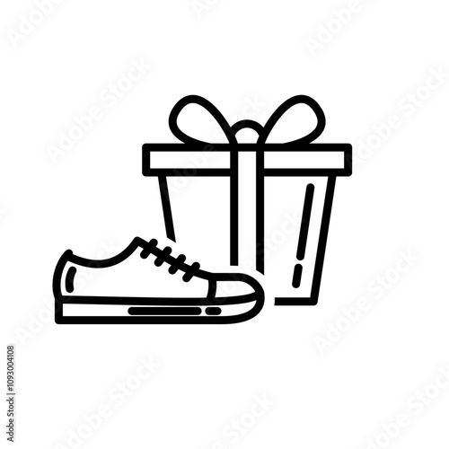 Gift box shoes 
