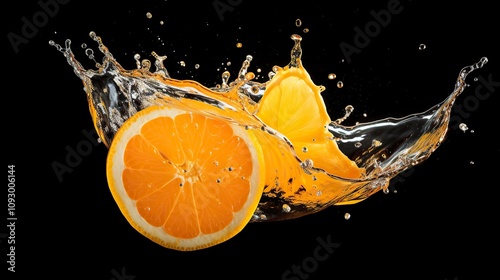 Orange Splash photo