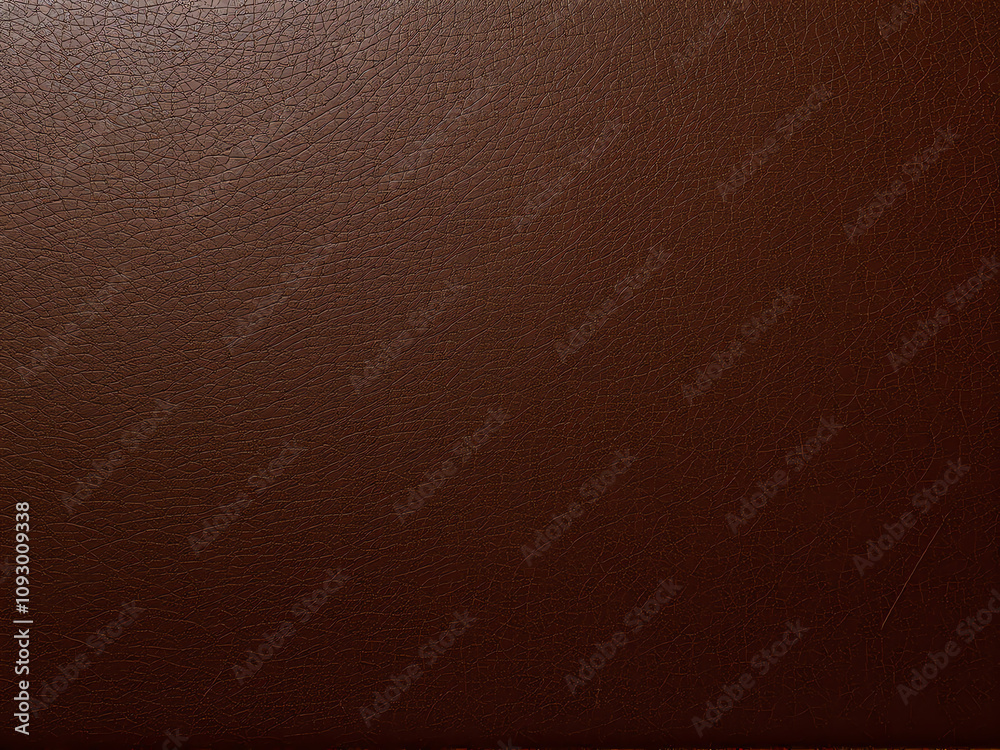 Fototapeta premium Textured brown leather surface showcasing rich details and natural variations in color and pattern