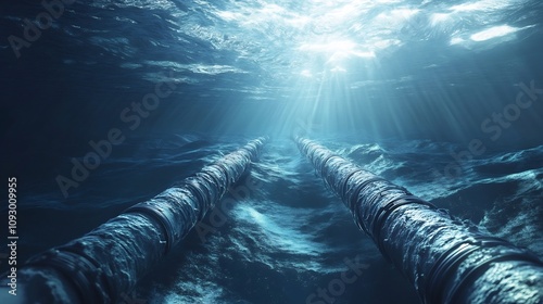 Majestic Underwater Cables ...