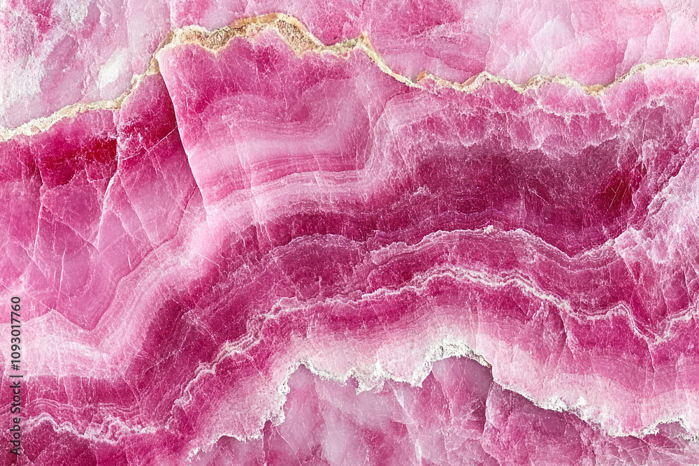 Soft pink striated onyx with delicate white veins Soft pink striated onyx with delicate white veins