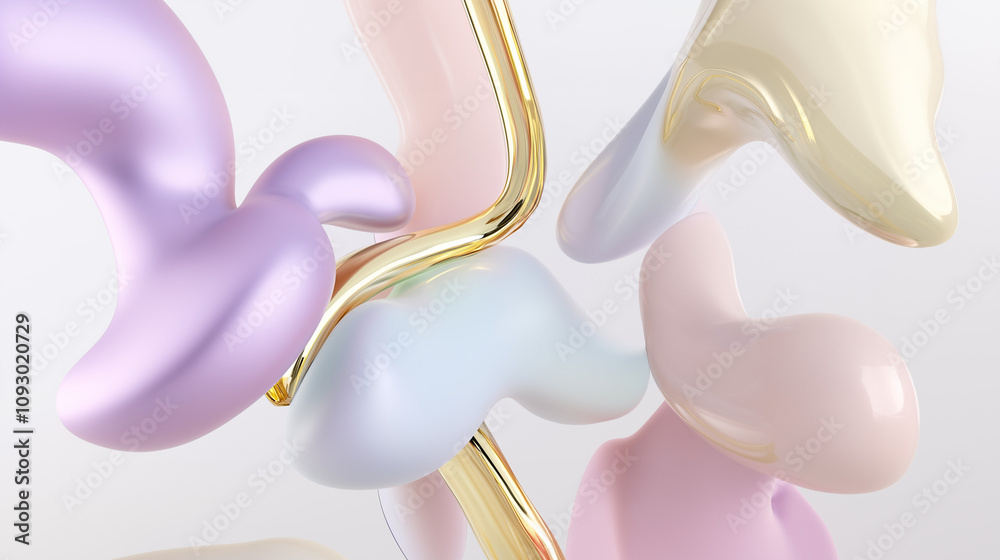 Soft abstract background with rounded shapes in pastel tones, elegant and calming
Soft abstract background with rounded shapes in pastel tones, elegant and calming