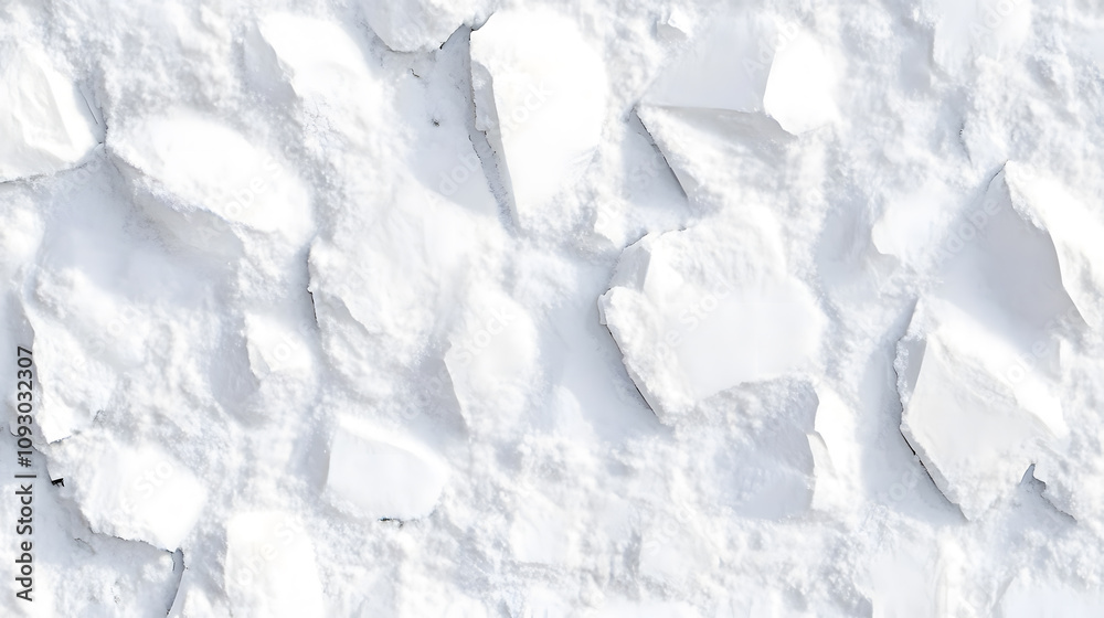 Snow texture background top view
Snow texture background top view