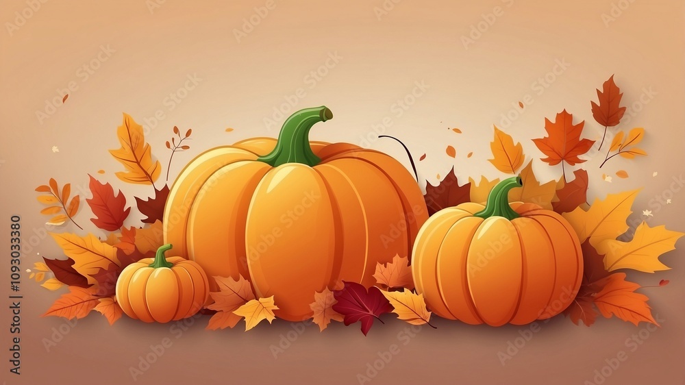 Happy Thanksgiving day banner Happy Thanksgiving day banner