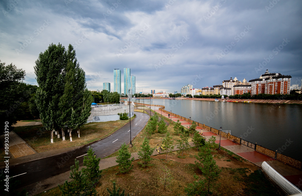 The capital of the Republic of Kazakhstan is Astana(Nur-Sultan). August, 2024. The capital of the Republic of Kazakhstan is Astana(Nur-Sultan). August, 2024.
