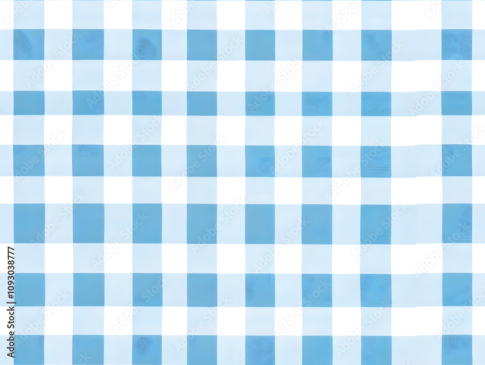 Light blue gingham pattern Light blue gingham pattern