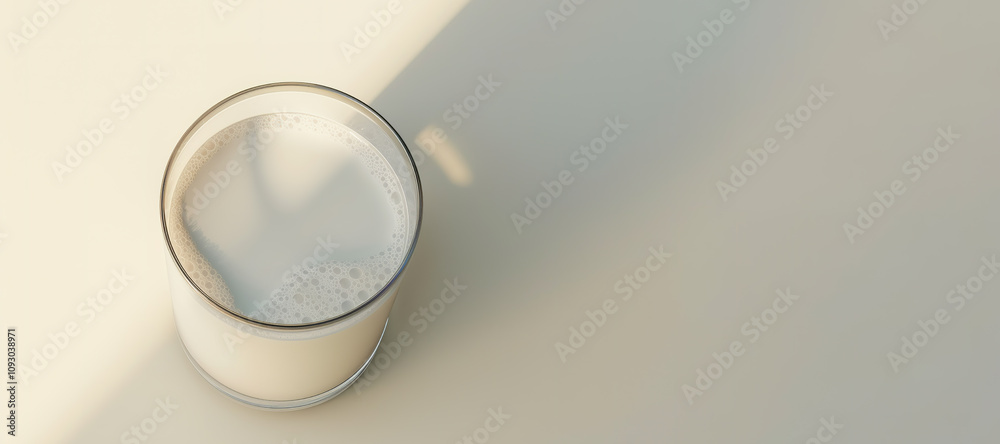 a glass of fresh white milk on white background, drink 26 a glass of fresh white milk on white background, drink 26
