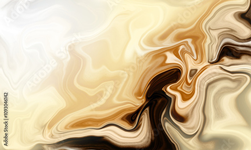 an abstract background with brown coffee color gradation
