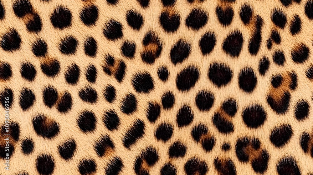 Fototapeta premium Leopard skin texture, seamless skin texture, leopard skin texture pattern