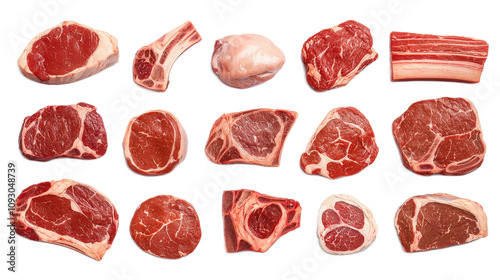 Preparing premium meat cuts butcher shop food photography indoor close-up for seo impact