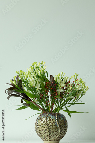 Flowers in a vase