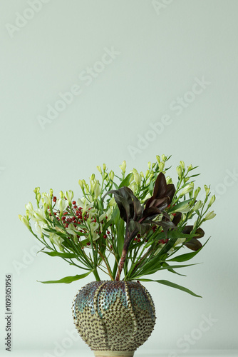 Flowers in a vase